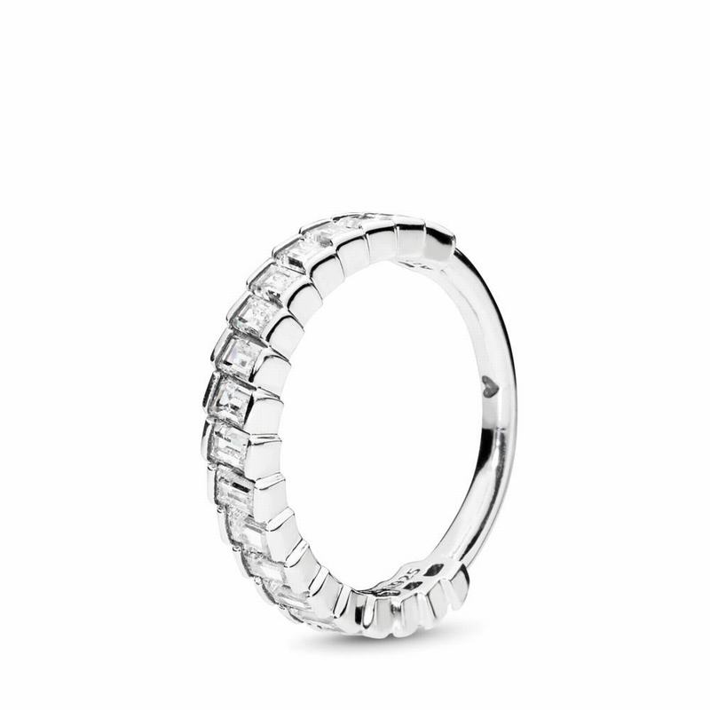 Pandora Glacial Beauty Stackable Ring Online NZ, Sterling Silver (659270-HIS)